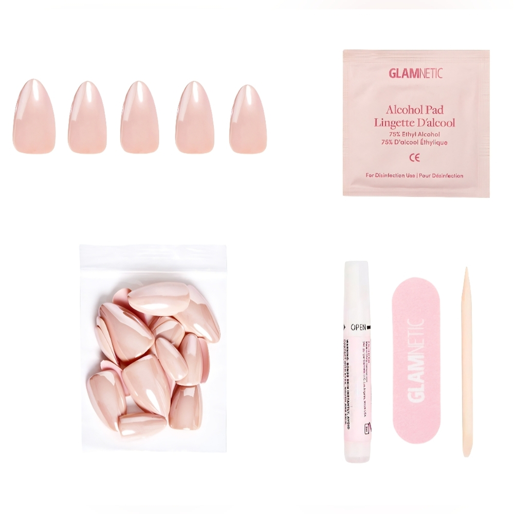 Glamnetic Press-On Nails Short Almond – Los Angeles – New in Box - Picture 5 of 5
